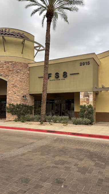 FS8 Pilates and Yoga storefront in Chandler, Arizona